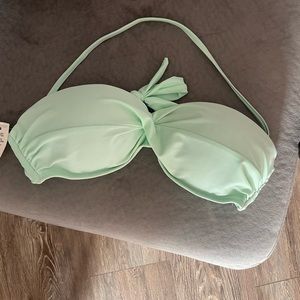 Teal bikini top